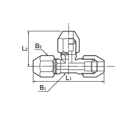 8mm ユニオン(ﾃｨｰ/PP製)