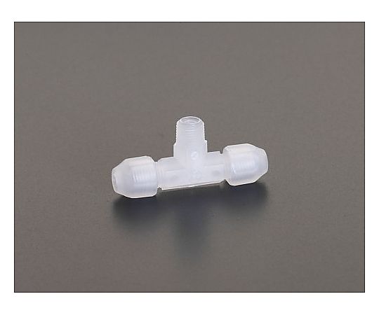 4mmxR 1/8" ユニオン(雄ねじﾃｨｰ/PP製)