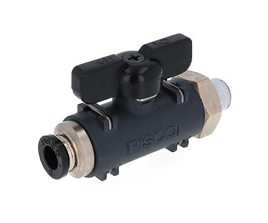 R1/8"x 6mm ボールバルブ