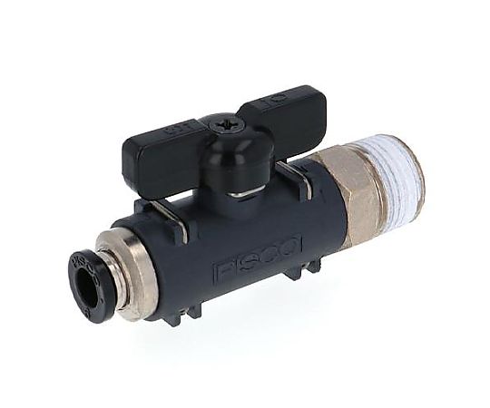 R3/8"x 6mm ボールバルブ