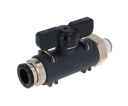 R1/8"x 8mm ボールバルブ