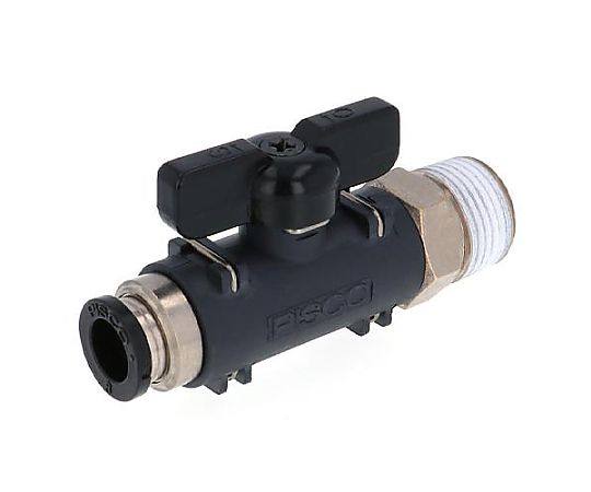 R3/8"x 8mm ボールバルブ