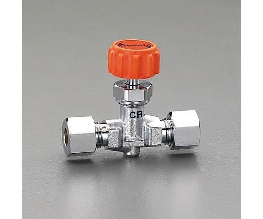 6mmx 6mm ニードルバルブ(ｽﾄﾚｰﾄ型･ﾘﾝｸﾞ式)