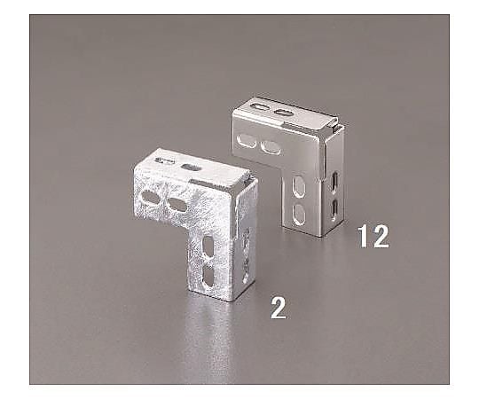 48x48x100x100mm ｱﾝｸﾞﾙ接続金具(ｽﾃﾝﾚｽ製)