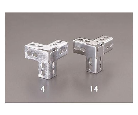 48x48x113x113mm ｱﾝｸﾞﾙ接続金具(ｽﾃﾝﾚｽ製)