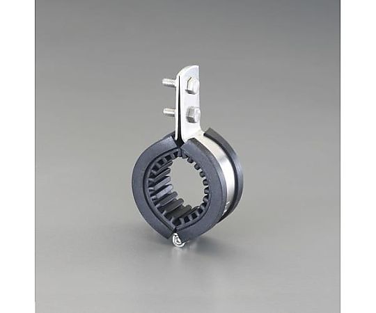 100A 鋼管用防振立バンド(ｽﾃﾝﾚｽ製)