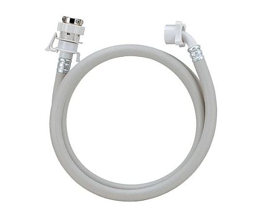 1.0m 洗濯機用ホース(ｽﾄｯﾊﾟｰ付)