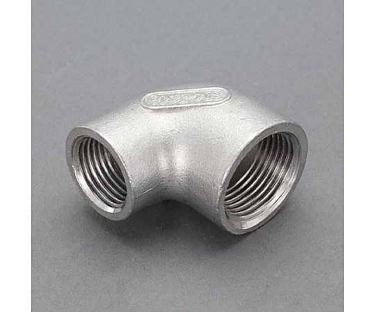 Rc3/4" x Rc3/8" 90°異径エルボ（ステンレス製）