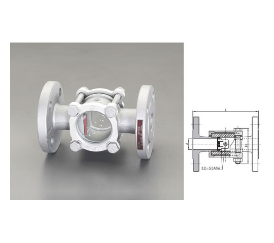 78 0171 49 取扱停止 2 フラッパー式 サイトグラス フランジ型 Ea469sf 14 99 以上節約