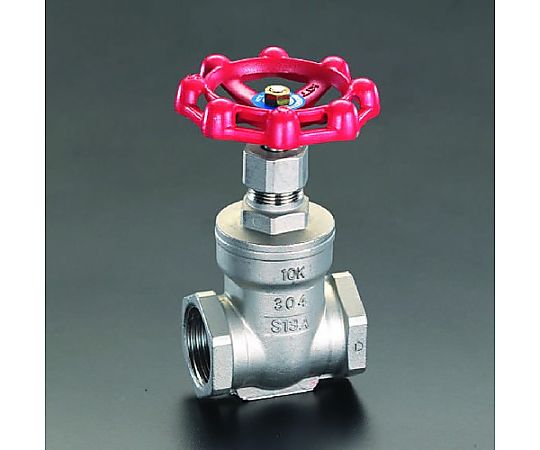 Rc1･1/4" ゲートバルブ(ｽﾃﾝﾚｽ製)