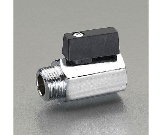 G 1/4"xG 1/4" ミニボールバルブ