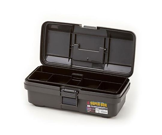 385x202x140mm 工具箱(中皿付/ｸﾞﾚｰ)