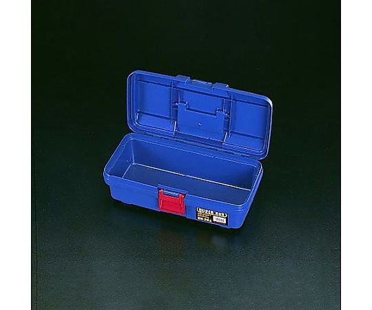 385x202x140mm 工具箱(中皿無し/ﾌﾞﾙｰ)