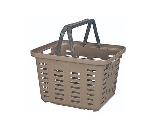 370x320x245mm/15L バスケット(茶/4個)