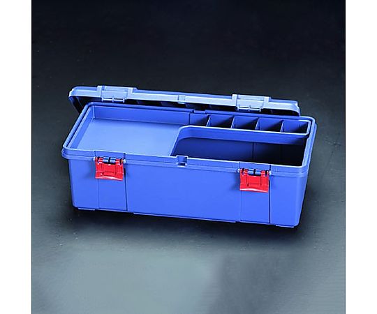 697x330x250mm 工具箱(中皿付/青)