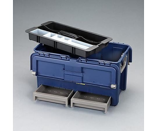 540x296x292mm 工具箱(中皿・引出し付)