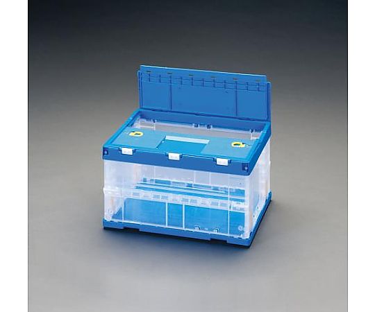 410x294x227mm/21L 折畳コンテナ(透明)