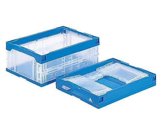 530x366x205mm/31.7L 折畳コンテナ(透明)