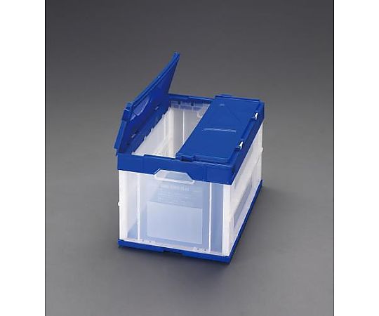 530x366x291mm/40.0L 折畳コンテナ(ﾌﾀ付)