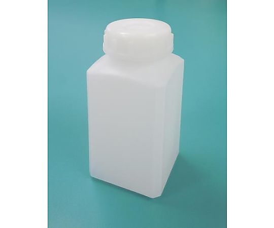 55x55x128mm/0.25L 角型広口ポリ容器