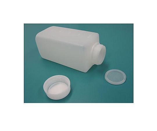 78-0192-46 90x90x172mm/ 1 L 角型広口ポリ容器 EA508AF-4 【AXEL