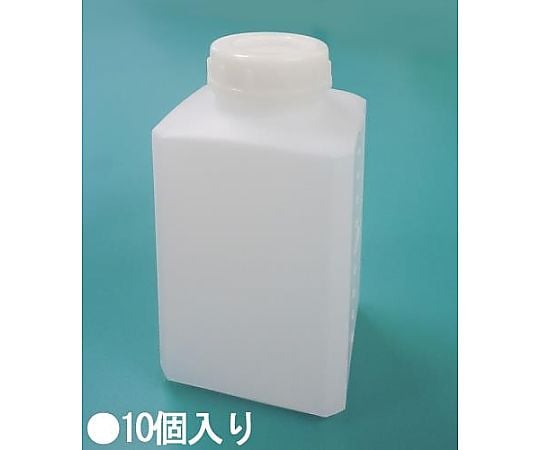 90x90x172mm/  1 L 角型広口ポリ容器(10個)