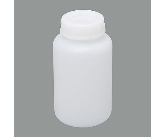 78-0192-62 φ 81x150mm/500ml 広口ﾎﾟﾘ容器(中蓋付) EA508AJ-6 【AXEL