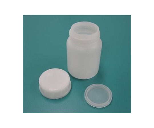 78-0192-62 φ 81x150mm/500ml 広口ﾎﾟﾘ容器(中蓋付) EA508AJ-6 【AXEL