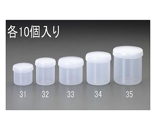 φ83x 99mm/310ml 広口ポリ容器(10個)