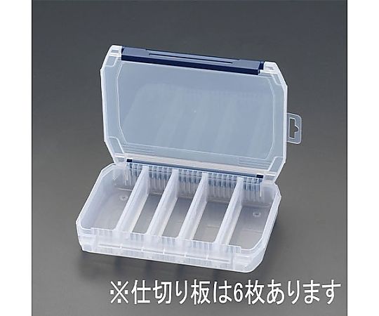 234x195x40mm パーツケース(両開き式)