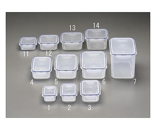 158x158x 95mm/1.45L 密閉保存容器 EA508TL-14