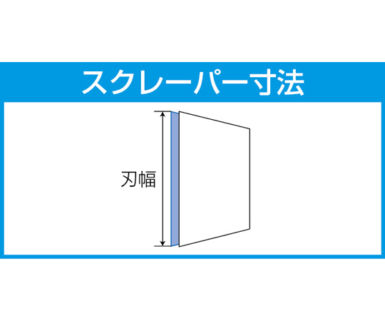 スクレーパー替刃(10枚)　EA524B-1