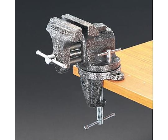 75mm/0-63mm ベンチバイス(回転台付)