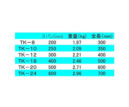 0- 500mm/120mm Ｌ型クランプ　EA526TK-20