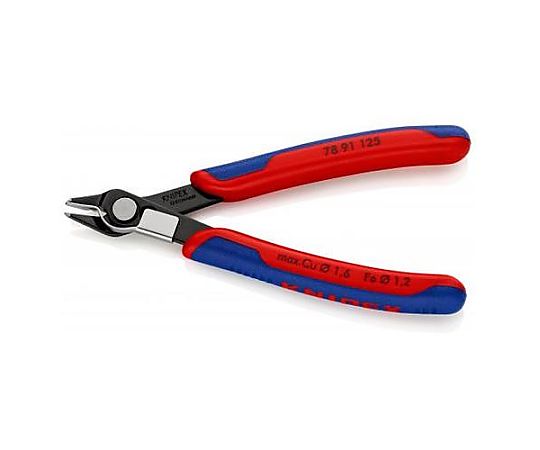 125mm 精密用ニッパー(ｸﾞﾘｯﾌﾟ･ﾎｰﾙﾄﾞ付)