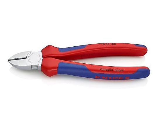 180mm 電工ニッパー(ｸﾞﾘｯﾌﾟ付/ﾒｯｷ)