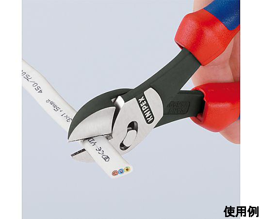 180mm 強力型ニッパー(ｸﾞﾘｯﾌﾟ付)