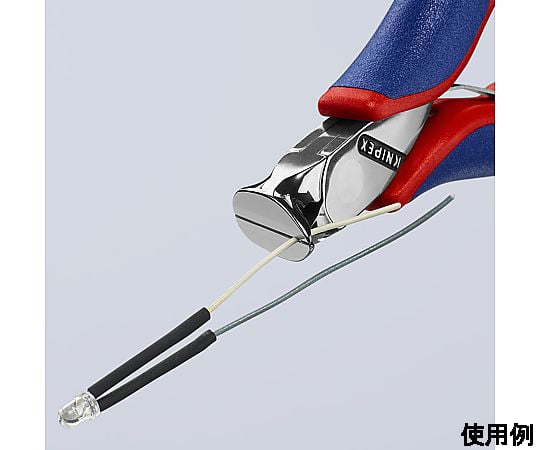 78-0230-85 120mm 精密用エンドニッパー(ｸﾞﾘｯﾌﾟ・ﾊﾞﾈ付) EA536KE-4