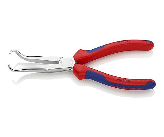 200mm メカニックプライヤー(ｸﾞﾘｯﾌﾟ付/先曲