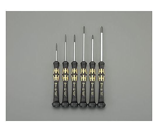 ６本組 [+ -]ドライバー(精密用･ESD)