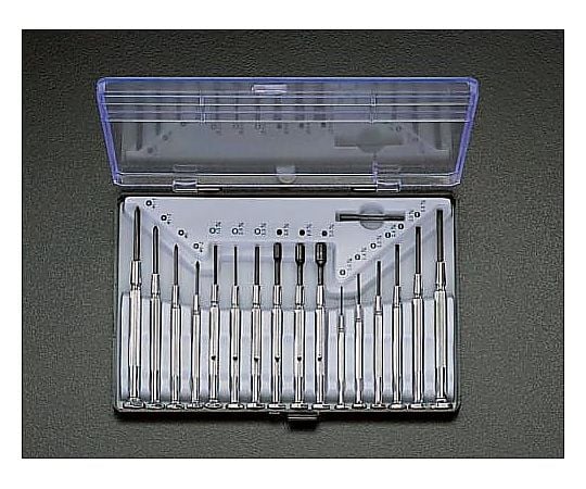 16本組 [+ - Hex Box]ドライバー(精密用)