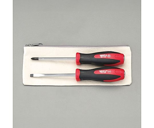 ２本組 [+ -]ドライバー(貫通柄)