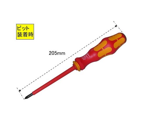 15本組 ドライバー･絶縁(差替式)　EA560-100