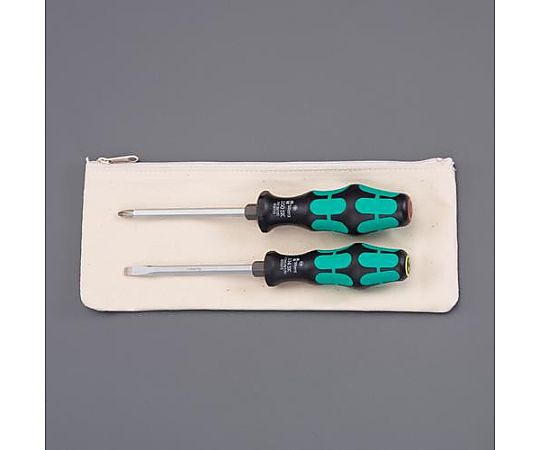 ２本組 [+ -]ドライバー(手元六角)