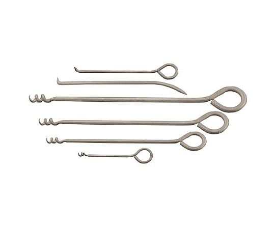 エスコ 12.7x460mmパッキングフック(フレキシブル) EA566AG-24 エスコ (ESCO) EA566AG-15 15.9x48mm ﾌｯｸ(EA566AG-25用) EA566AG-15 【3個セット】 DIY・工具