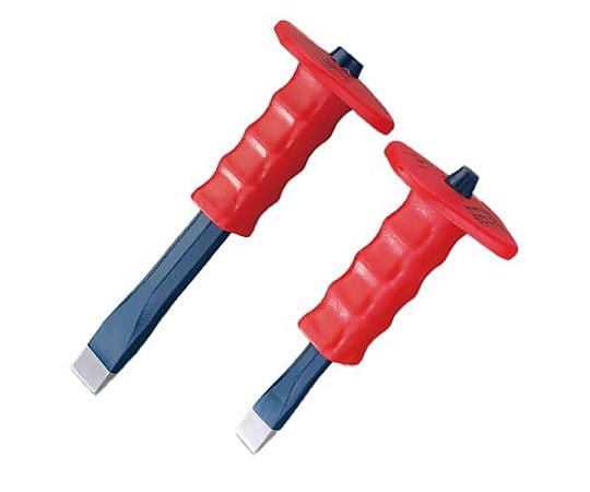 [２本組] 平タガネセット(ｸﾞﾘｯﾌﾟ付)