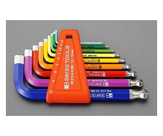 1.5-10mm/９本組 [Ball Hexagon]キーレンチ