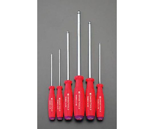 2.0-6.0mm６本組 [Ball-Hexagon]ドライバー