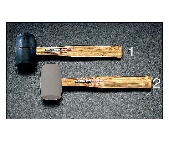 560g/57x270mm ゴムハンマー(黒)