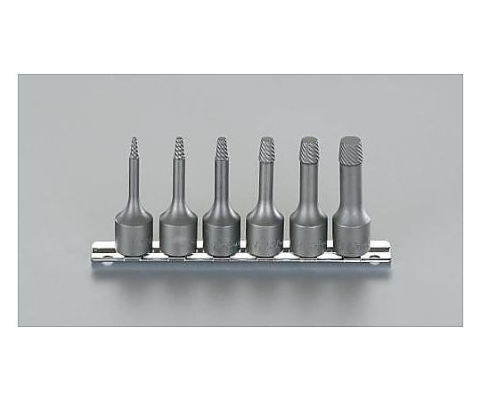 M 5-M20/６本組(3/8"DR) ｽｸﾘｭｰｴｷｽﾄﾗｸﾀｰ